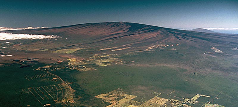 Shield volcanoes - types of volcanoes