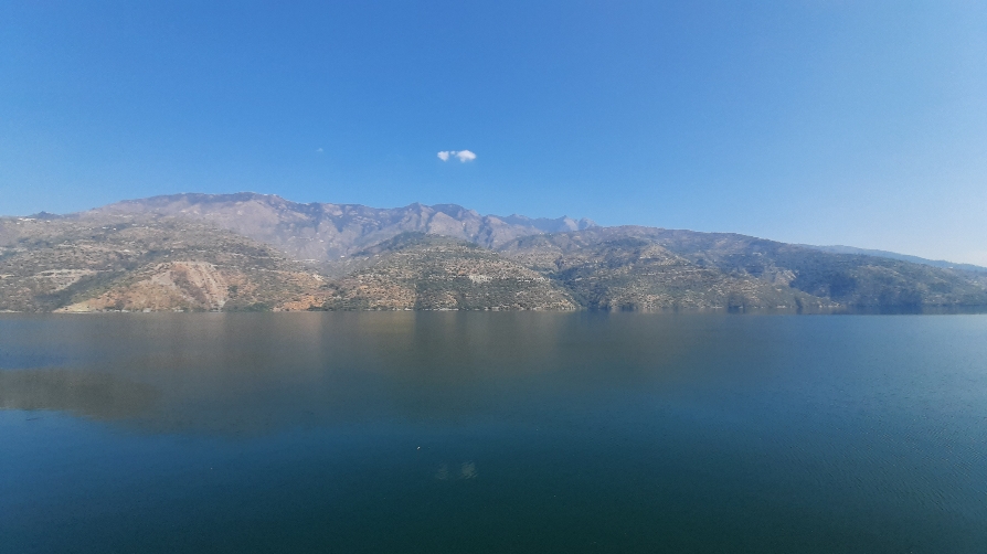 Tehri lake reservoir