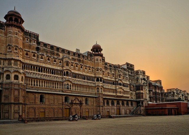 Junagarh Fort in Bikaner, Rajasthan