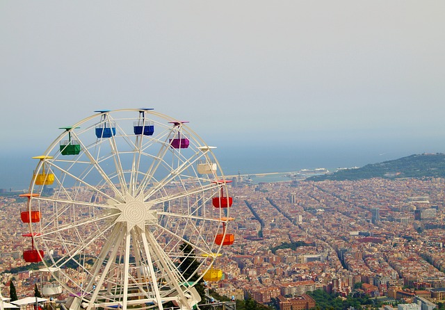 A view of Barcelona, Spain