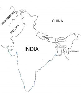 India's borders | International borders in India - GEOGRAPHY HOST