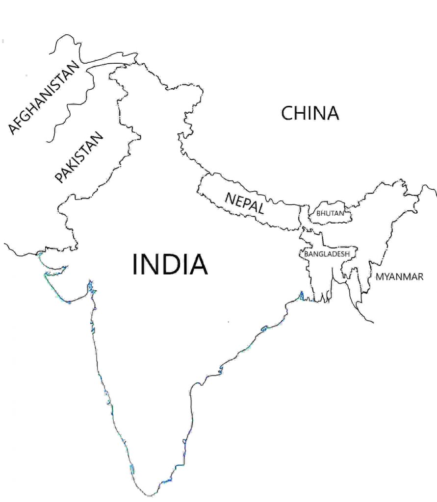 International borders in India