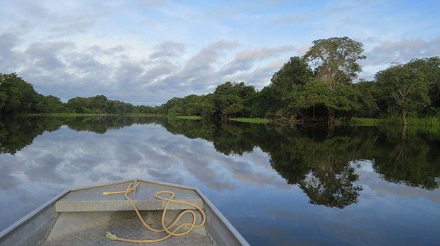 Amazon river in Brazil
