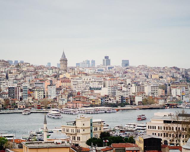 A view of Istanbul, the largest city in Europe by population