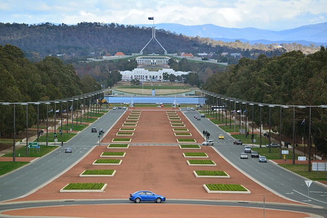 An image of Canberra, the capital of Australia