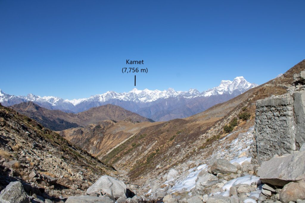 kamet, the second highest peak in Uttarakhand