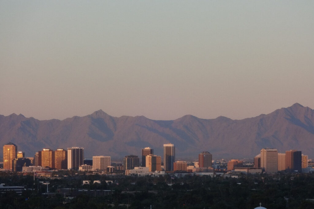 Phoenix, the largest city in Arizona