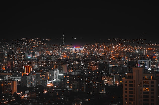 Ulaanbaatar, the capital of Mongolia