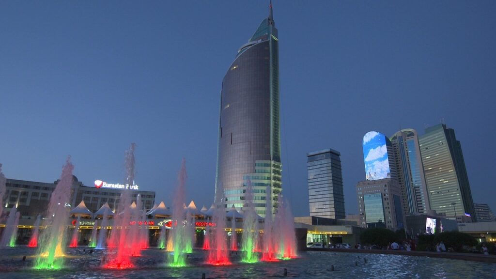 Almaty, the largest city in Kazakhstan