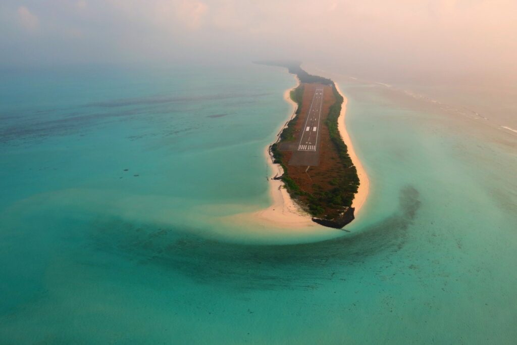 An image of an island in Lakshadweep