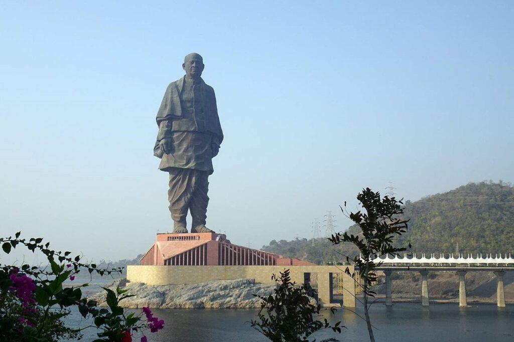 A view of Statue of Unity