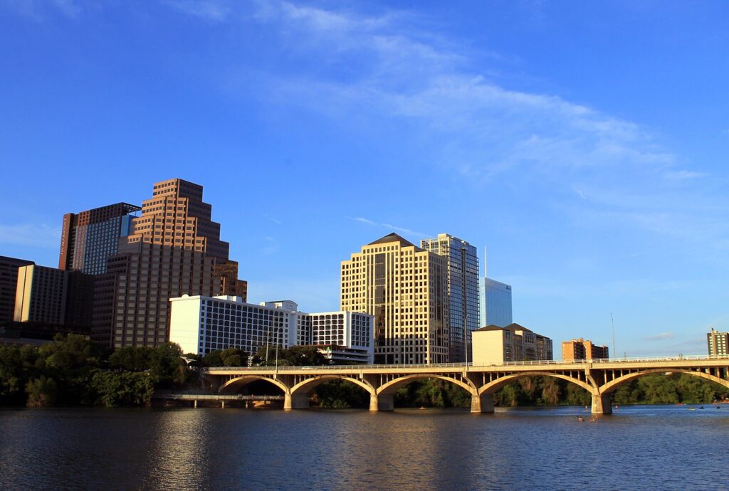 A view of Austin, the capital city of Texas