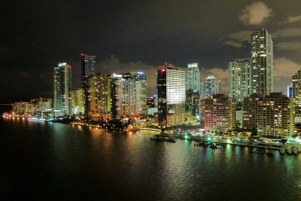 Miami, the second largest city in Florida