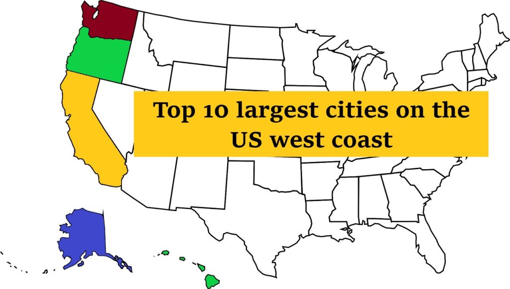 United States west coast states