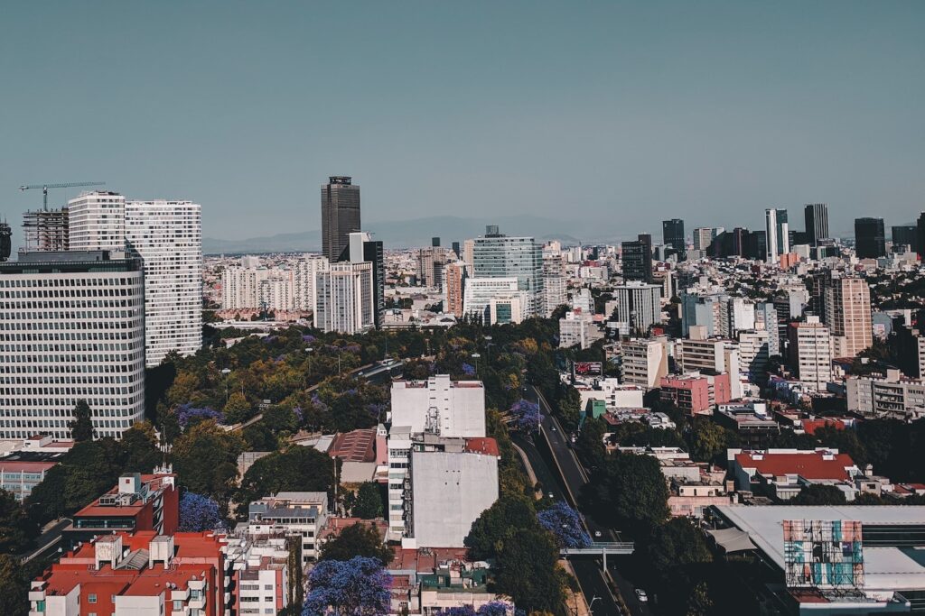 Mexico City (CDMX), the largest city in Mexico