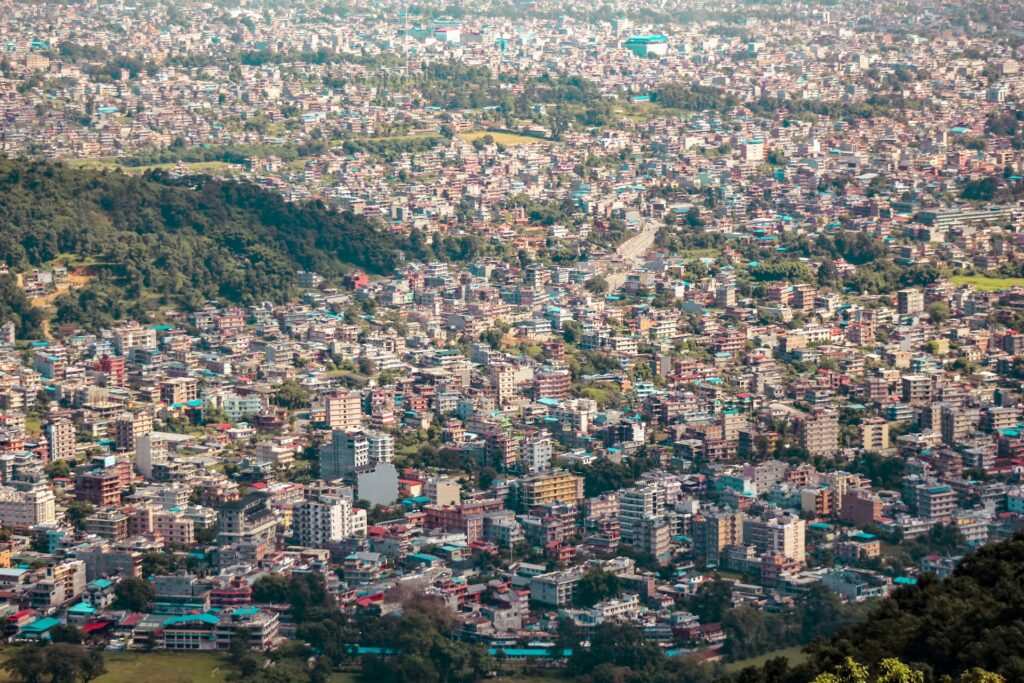 Pokhara, the second largest city in Nepal
