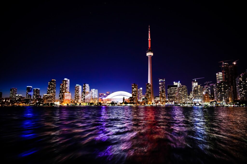 Toronto, the largest city in Canada