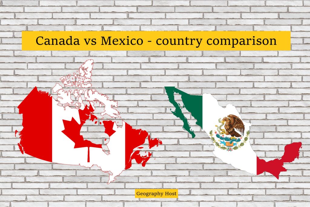 Canada vs Mexico - country comparison