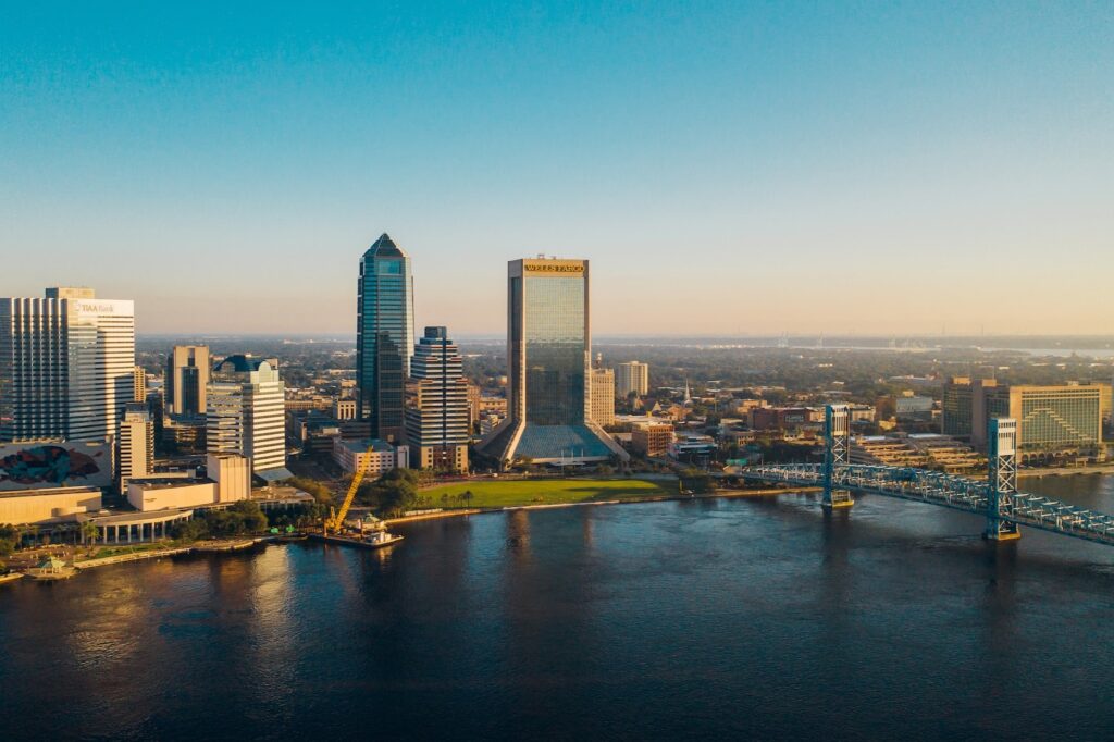 Jacksonville, the largest city in Florida