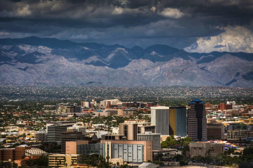 Tucson, the second largest city in Arizona