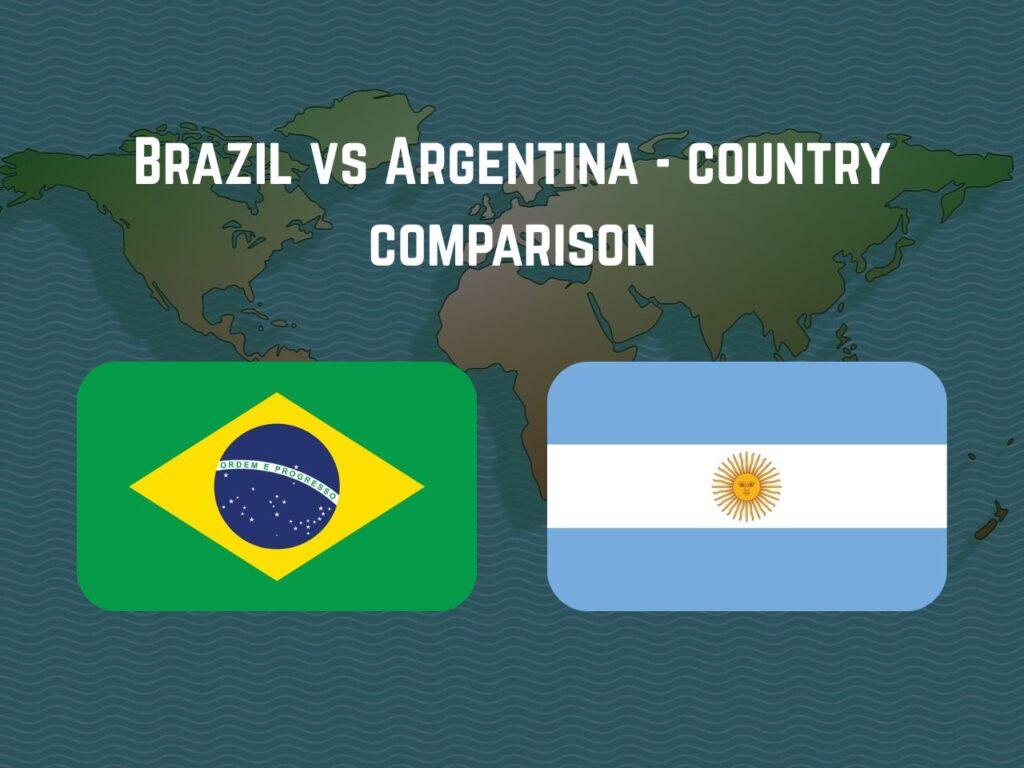 Brazil and Argentina country comparison