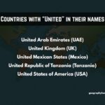Countries with “United” in their names