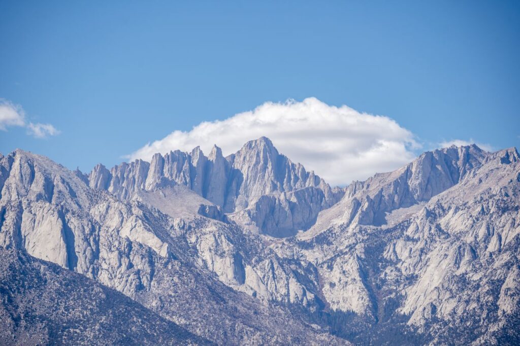 Mount Whitney, the highest point in the contiguous United States