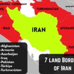 7 land Borders of Iran